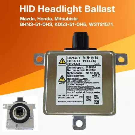 Mitsubishi Electric W3T24771 OEM HID Headlight Ballast — Mazda, Honda & Mitsubishi Replacement